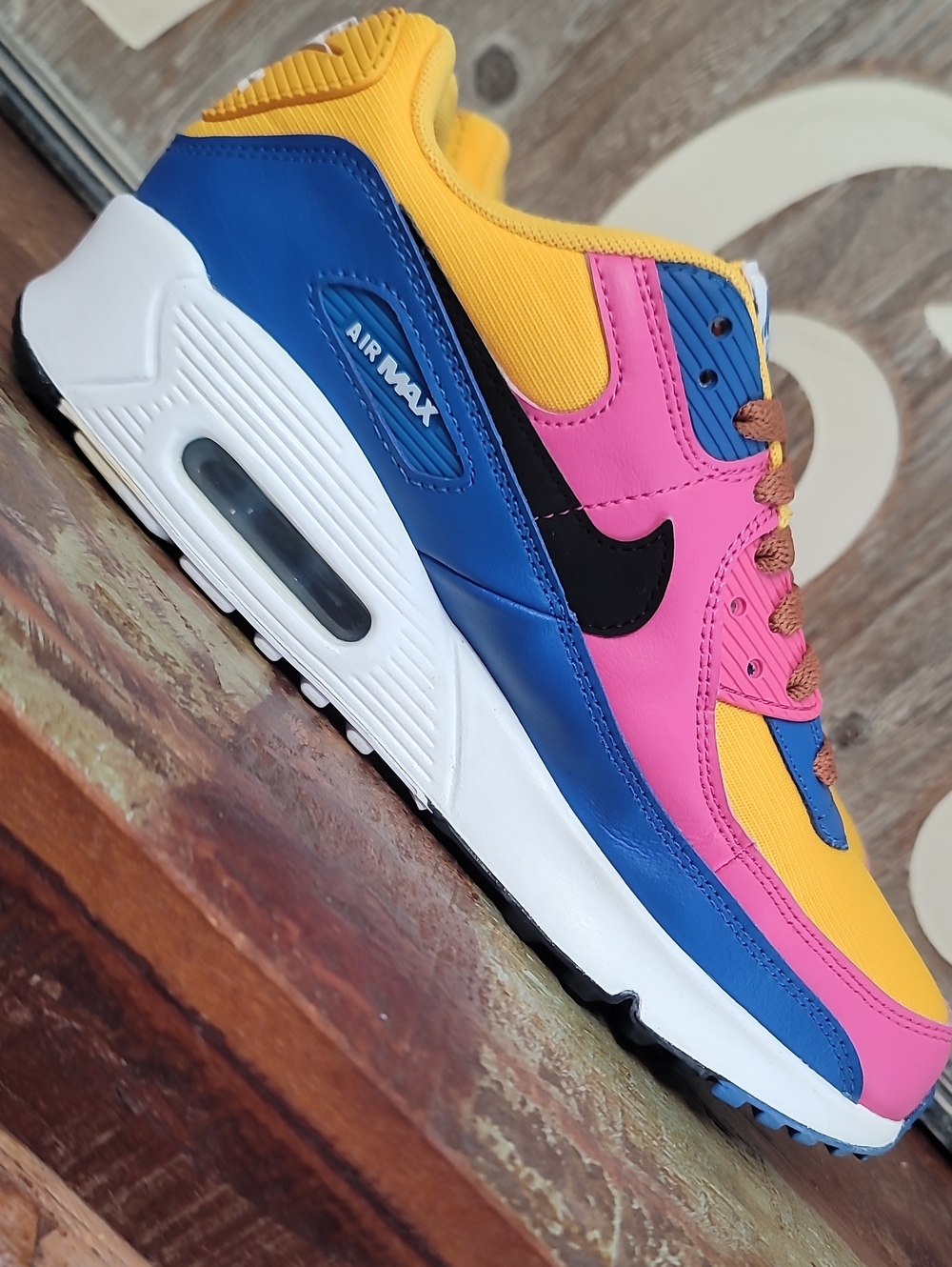 🔥 Nike Air Max 90 'Multi Color' Wmns 8 Great Condition. Fast Shipping. - Picture 14 of 15